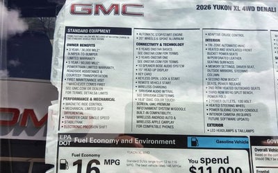 2026 GMC Yukon XL Denali