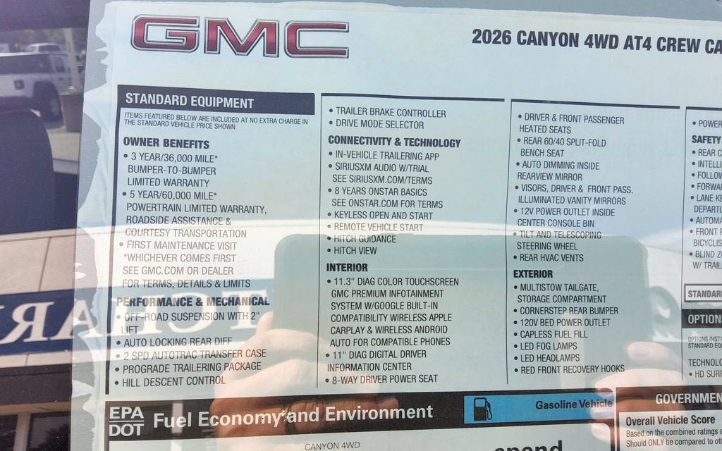 2026 GMC Canyon AT4
