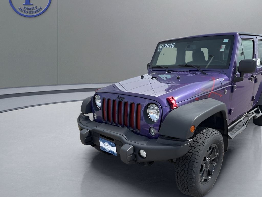 2016 Jeep Wrangler Unlimited Sahara