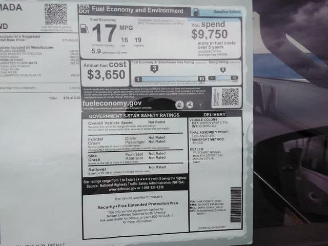 2026 Nissan Armada Platinum