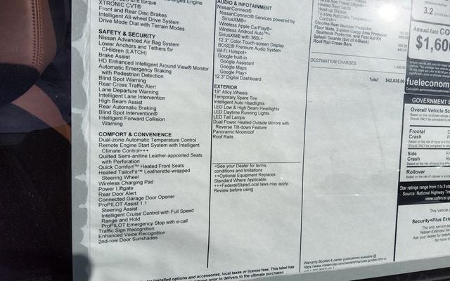 2026 Nissan Rogue Platinum