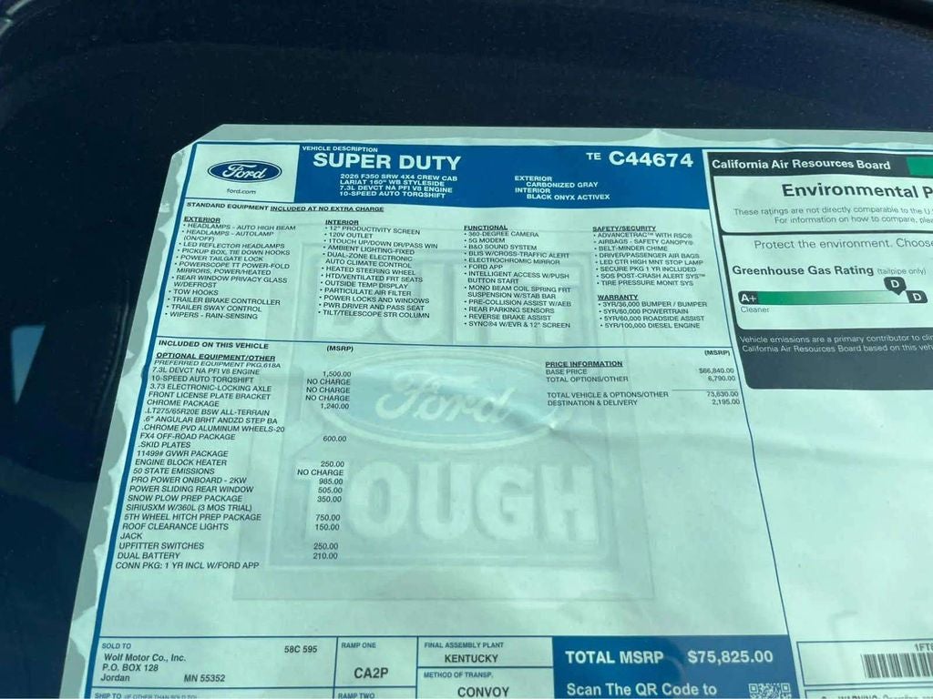 2026 Ford Super Duty F-350® Lariat®