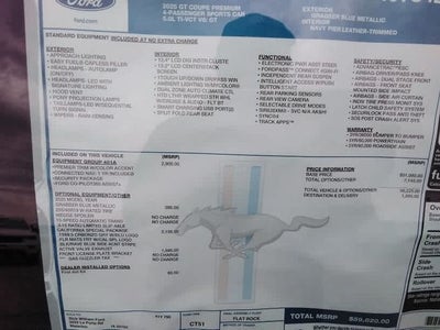 2025 Ford Mustang GT Premium